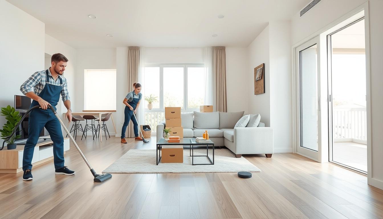 Cleaning for a smooth property handover